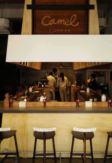카멜커피 매장 전경. <부자비즈>