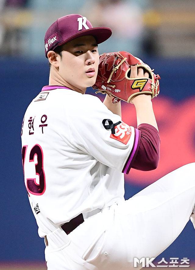 키움의 특급 루키 정현우. 사진=김영구 기자