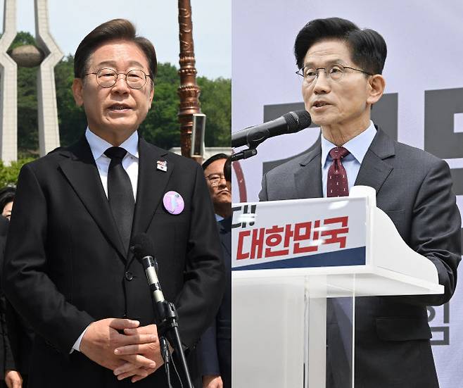 더불어민주당 이재명, 국민의힘 김문수 대선 후보. (사진=뉴스1)