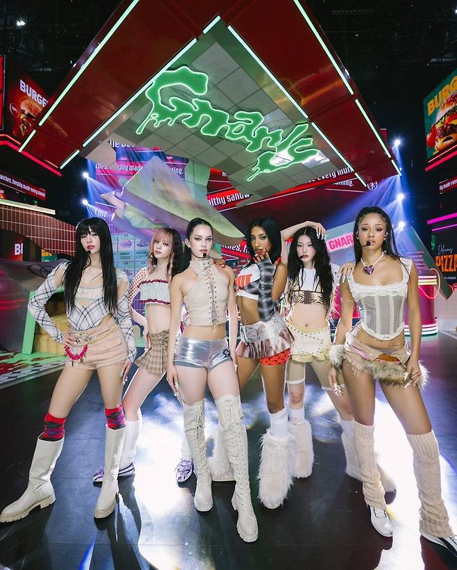 캣츠아이(KATSEYE). 사진 | 하이브 X 게펜 레코드