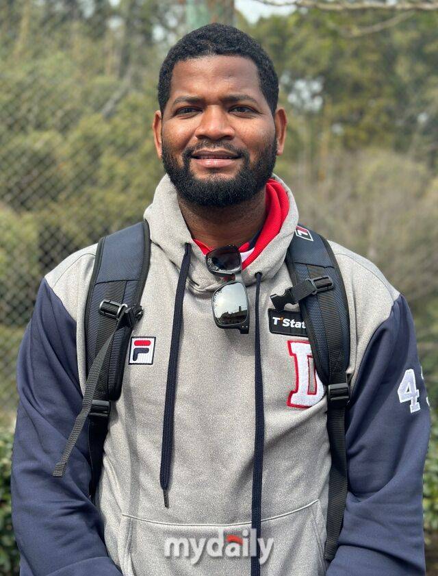 두산 베어스 라울 알칸타라./미야자키(일본) = 박승환 기자 absolute@mydaily.co.kr