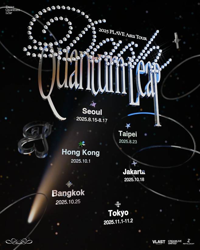 플레이브 아시아투어 포스터