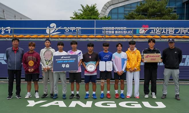 남고부 단체전 3연패를 이룬 서인천고(사진/김도원 기자)