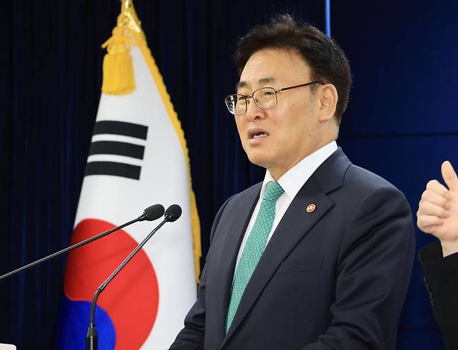 유상임 과학기술정보통신부 장관. 연합뉴스.