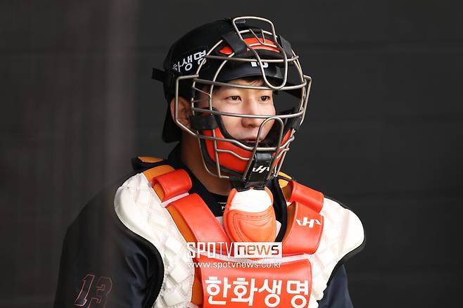 ▲ 한화 역사상 최고 포수로 발돋움할 가능성도 가지고 있는 최재훈 ⓒ 곽혜미 기자