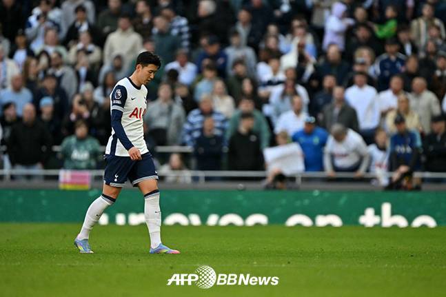 토트넘 주장 손흥민. /AFPBBNews=뉴스1