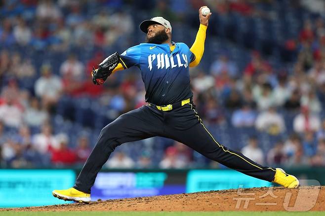 필라델피아 필리스 투수 호세 알바라도. ⓒ AFP=뉴스1