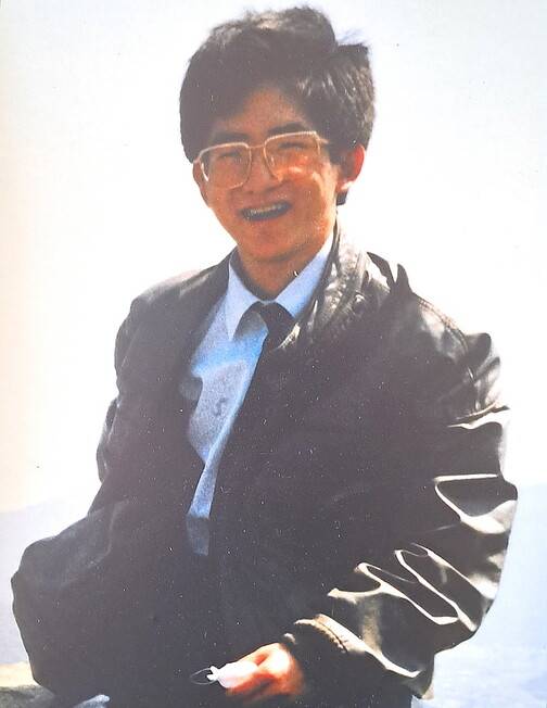 고 김형률씨의 영정사진으로 사용된 20대 때 모습. ‘한국원폭2세 환우회’ 제공