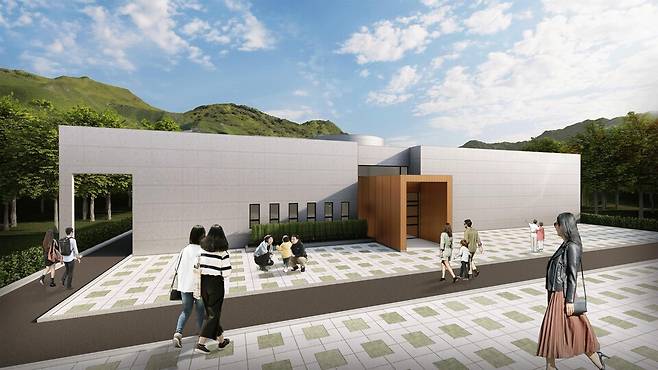 남해군 6.25·월남전 흔적전시관 조감도 ⓒ남해군