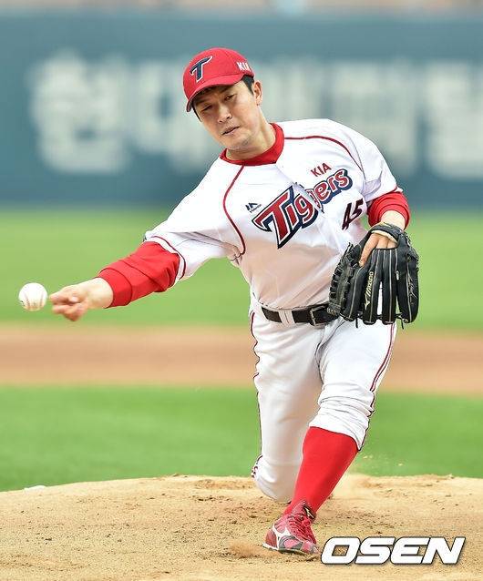 KIA 시절 김병현. /사진=OSEN