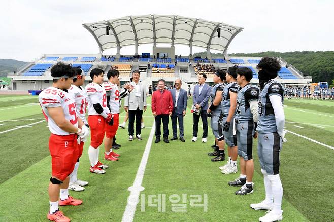 한세실업이 2년 연속 ‘2025 한세실업배 KNFL’의 타이틀 스폰서로 참여했다. (사진= 한세실업)