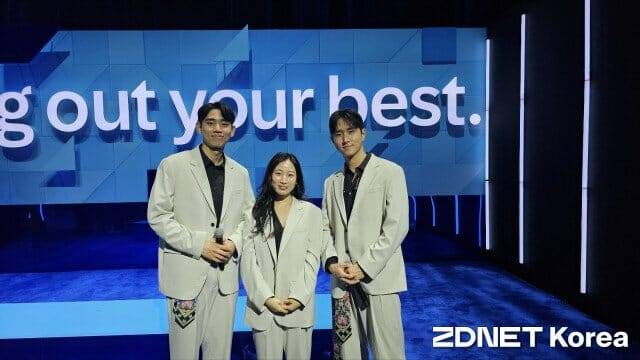 (왼쪽부터) SAP 홍준호 S-CSM, 김지원 S-CSM 이엘리엇 디지털 가치 어드바이저(사진=남혁우 기자)