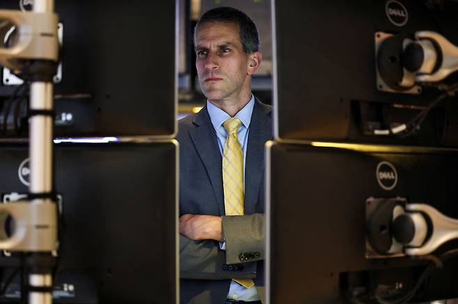 21일(현지 시각) 뉴욕증권거래소(NYSE)의 모습./연합뉴스