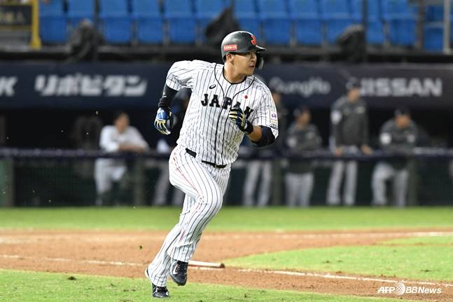 2019 프리미어12에 나선 아사무라의 모습. /AFPBBNews=뉴스1