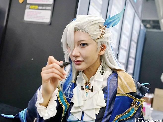 코스프레 모델들의 이벤트는 이번 행사 최고의 인기 콘텐츠 중 하나였다.