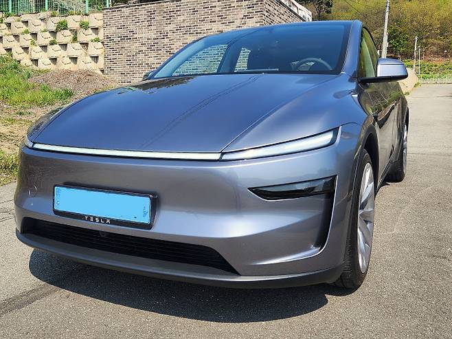 테슬라 뉴 모델 Y. (사진=이데일리 이다원 기자)