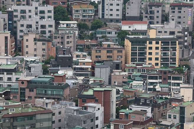 서울 시내 빌라 밀집 지역. 사진=뉴스1