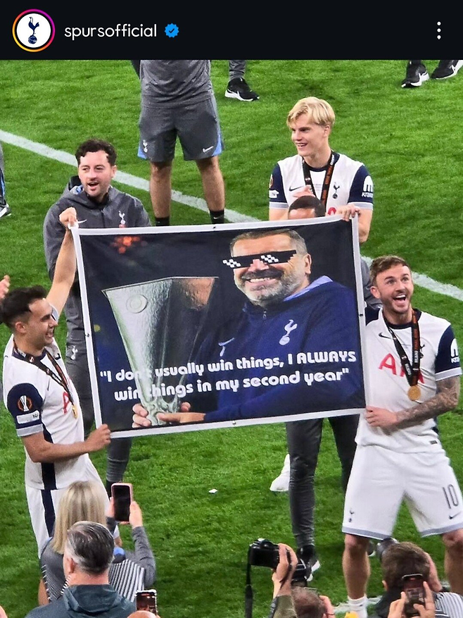 토트넘 공식 SNS