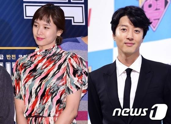 배우 조윤희, 이동건. ⓒ 뉴스1