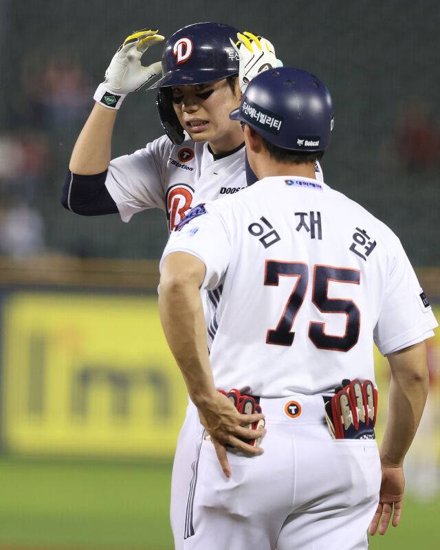 두산 베어스 오명진./두산 베어스