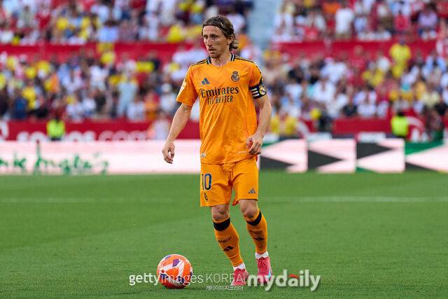 이번 시즌을 끝으로 레알 마드리드 CF를 떠나는 루카 모드리치. /게티이미지코리아