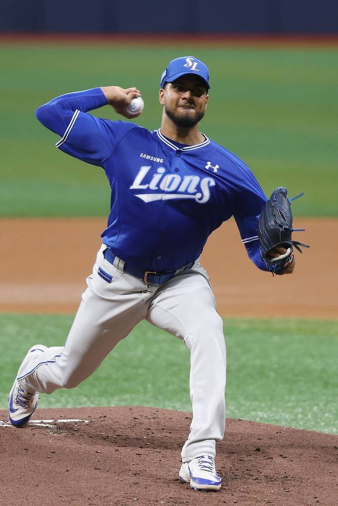 ▲ 삼성 데니 레예스 ⓒ 삼성 라이온즈