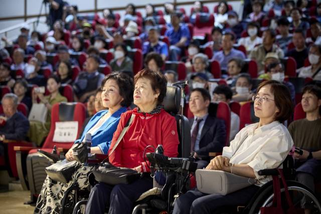 지난해 열린 장애인미디어축제 개막식 모습. 부산시청자미디어센터 제공