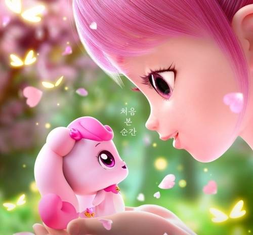 배리어프리 버전으로 상영될 어린이영화 ‘사랑의 하츄핑’ 포스터.