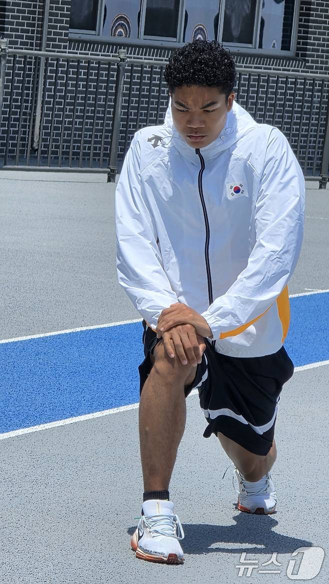 한국 육상 단거리 간판 나마디 조엘진. / 뉴스1 DB ⓒ News1 정우용 기자