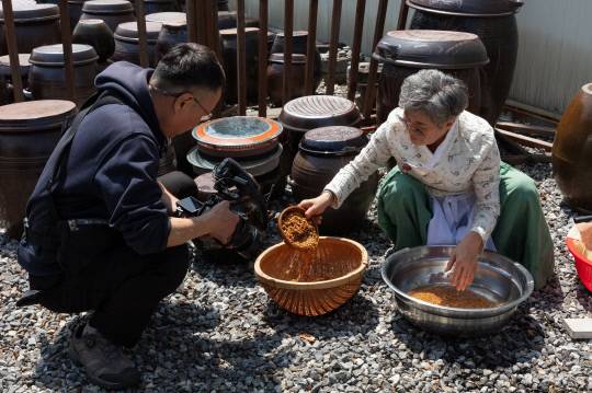 '청양 구기자주' 기록화 과정. 충남도 제공