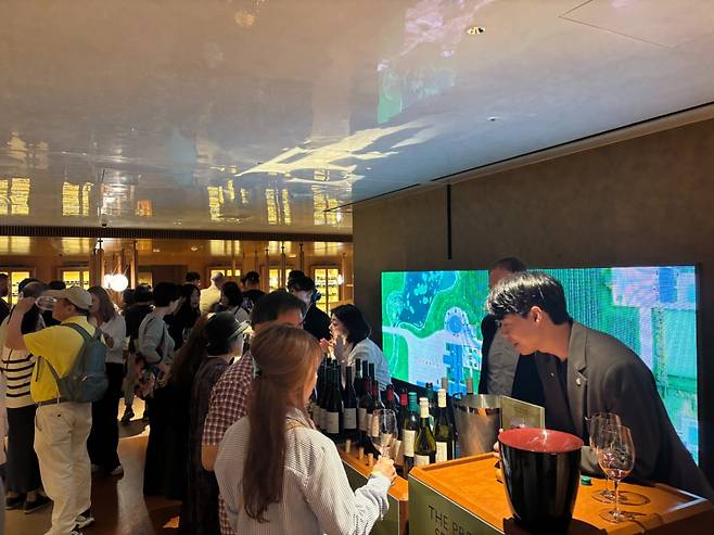 23일 오후 4시, 서울 강남에 위치한 '하우스오브신세계 와인셀라'에서 열린 제4회 와인캠프 현장./사진=하수민기자