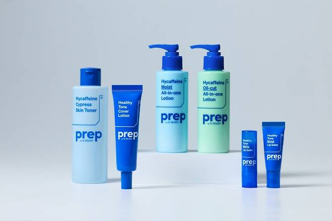 아모레퍼시픽이 남성 스타일링 브랜드 '프렙 바이 비레디'(Prep by B.READY) 를 신규 론칭하고 온오프라인 다이소에서 단독으로 선보인다. /사진=아모레퍼시픽