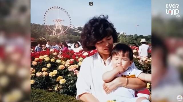 에버랜드 장미축제 40주년을 기념해 제작된 추억사진 스페셜 영상의 한 장면. 사진 제공=에버랜드