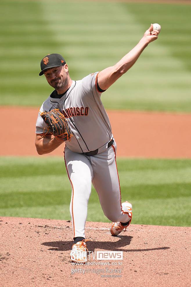 ▲ 샌프란시스코 선발투수 로비 레이는 개막 7승 무패를 질주하고 있다.