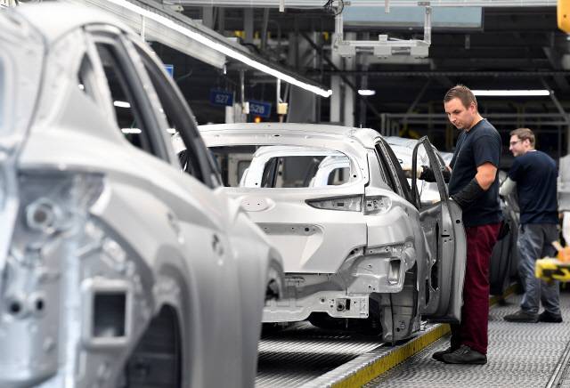 현대차 체코공장 i30 생산공정. 현대차 제공