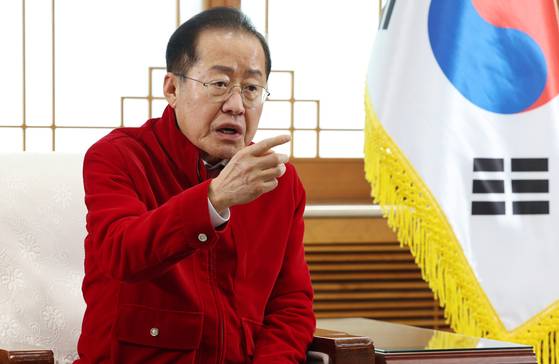 홍준표 전 대구시장. 송봉근 기자