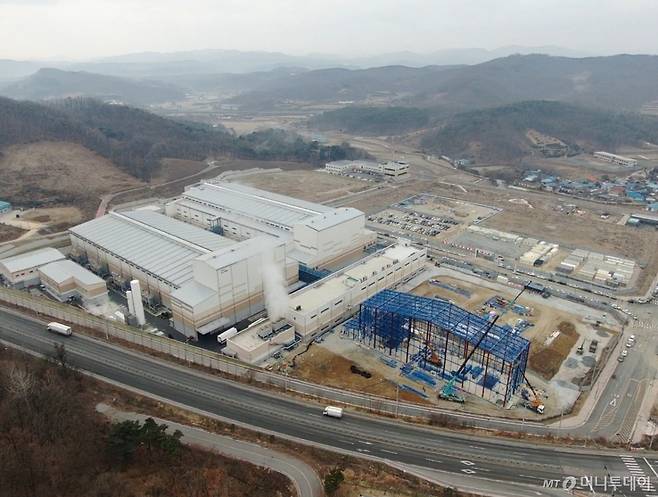 포스코퓨처엠 세종 음극재공장 전경