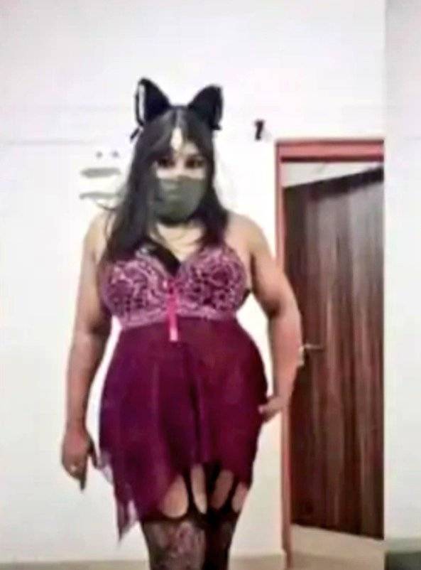 바루네시 두베이 '여장' 의혹. (사진=소셜미디어) *재판매 및 DB 금지