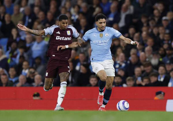 ▲ 애스턴 빌라 임대 생활 중인 맨체스터 유나이티드 성골 마커스 래시포드. ⓒ연합뉴스/AFP/REUTERS