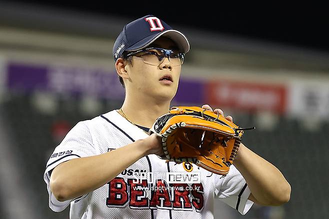 ▲ 올 시즌 구위 저하 및 밸런스 문제로 2군에서의 시간이 길어지고 있는 이병헌 ⓒ곽혜미 기자