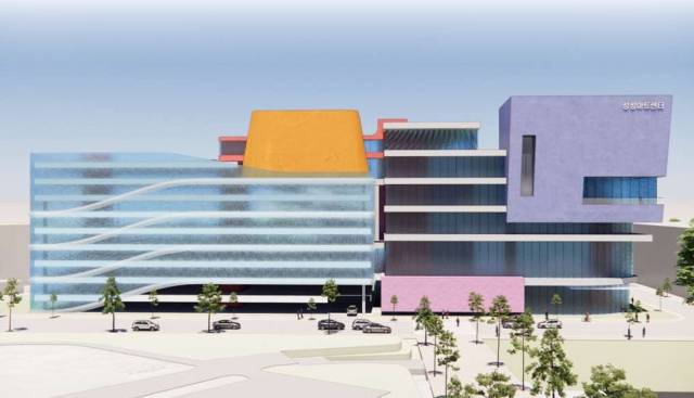 천안 성성아트센터 건립 세부 운영계획에 포함된 투시도. 천안시 제공.