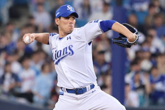 삼성 라이온즈 김재윤./삼성 라이온즈