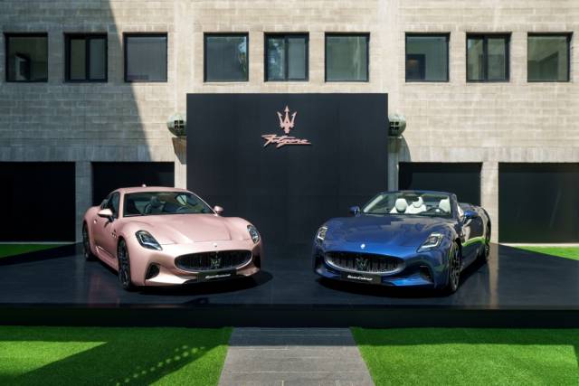 마세라티의 첫 전기차 모델 ‘그란투리스모 폴고레’. 사진제공=마세라티코리아