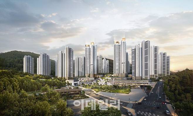 백사마을 재개발 조감도. (자료=서울시)