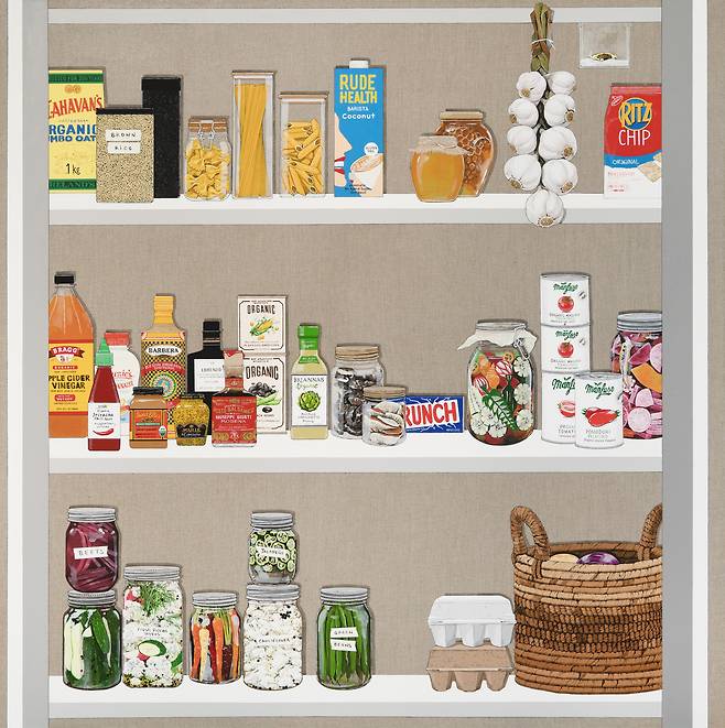 Pantry3, 2024, Acrylic on linen, 120x120cm (학고재 제공)