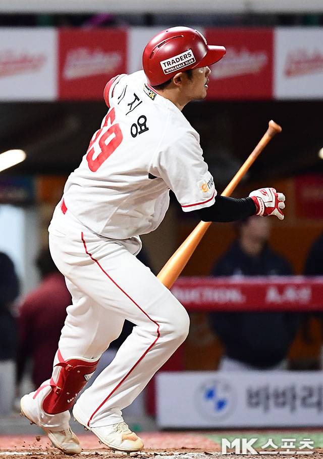 SSG 이지영은 29일 인천 NC전에서 쾌조의 타격감을 뽐냈다. 사진=김영구 기자