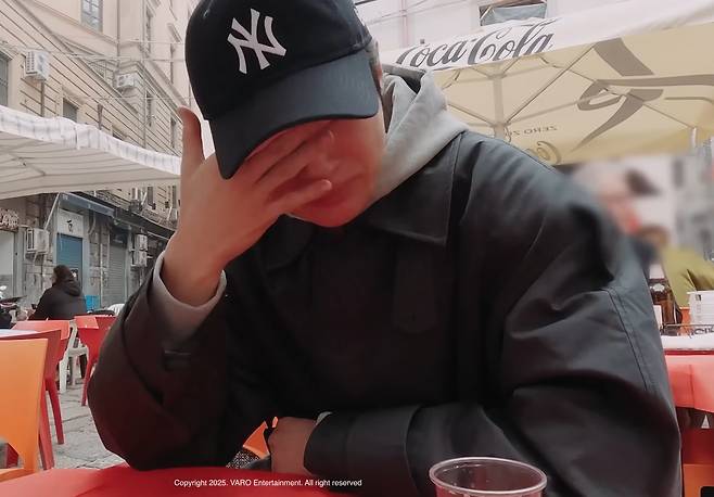 배우 변우석이 데뷔 때부터 현재까지를 떠올리다 눈물을 보였다. /사진=유튜브 영상 갈무리