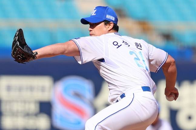 오승환. /사진=삼성 라이온즈 제공