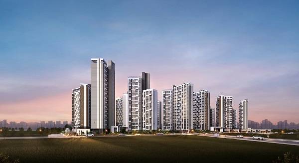 고덕 강일 대성베르힐 조감도(디에스종합건설).