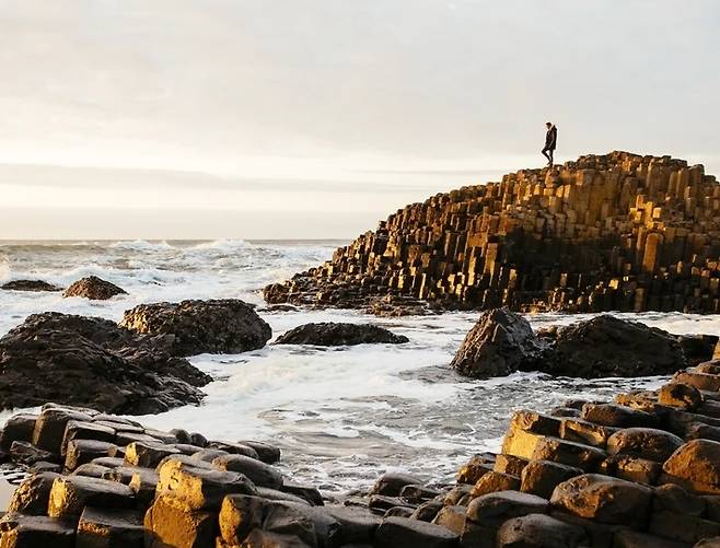 자이언트 코즈웨이 전경. 내셔널 트러스트 홈페이지 갈무리. 2025.05.30.